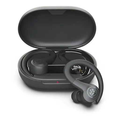 JLab Go Sport+: Auriculares Inalámbricos para Ejercicio con 9+ Horas de Batería y Llamadas Claras