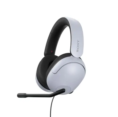 Auricular Sony INZONE H3 Gaming con Micrófono, Conexión alámbrica, Color Blanco