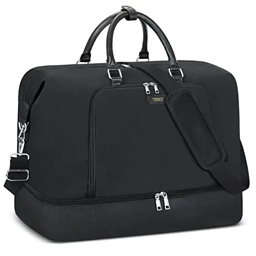 Bolsa de Viaje TIBES para Mujeres: Capacidad para Laptop y Compartimento para Zapatos