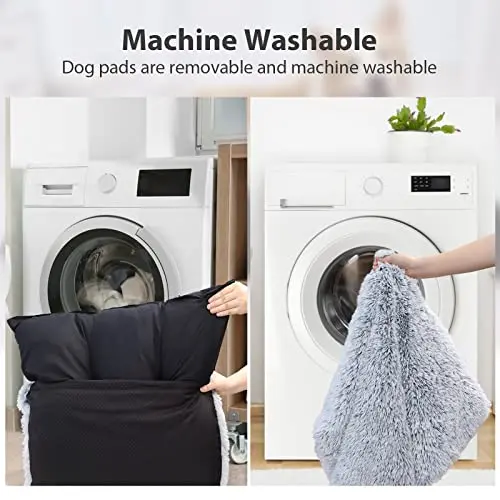 Cama Washable CHAMPETS para Perros Pequeños, 24×18 Pulgadas, Impermeable y Antideslizante - imagen 5