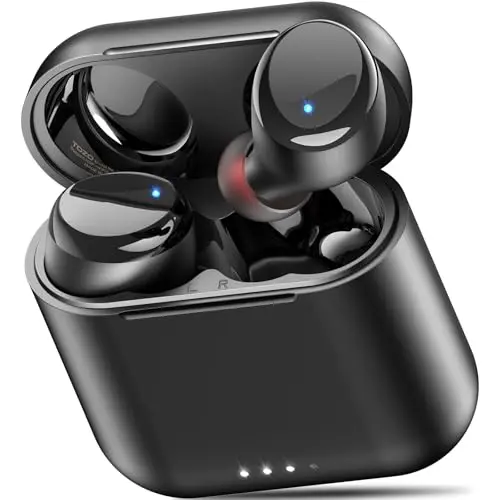 Auriculares Inalámbricos TOZO T6: Sonido Estéreo, 40 Horas de Reproducción y Resistencia al Agua IPX8