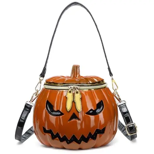 Bolso Nenkarn de calabaza naranja para mujer