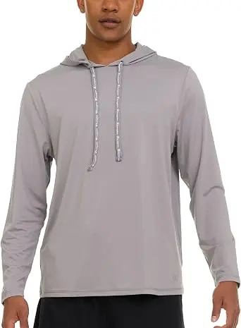 Champion Hoodie para Hombre: Camiseta de Manga Larga UPF 50+ para Pesca