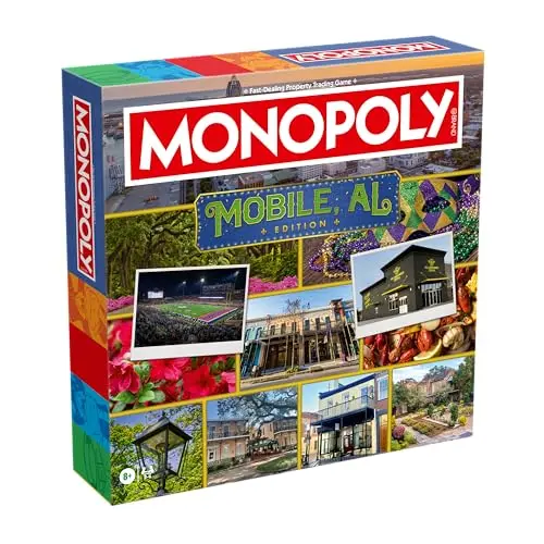 Monopoly Edición Mobile, AL: Juego Familiar de 2-6 Jugadores, Diversión para Todas las Edades.