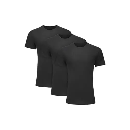Camisetas interiores Hanes Ultimate para hombre, 4-pack de confort y frescura todo el día