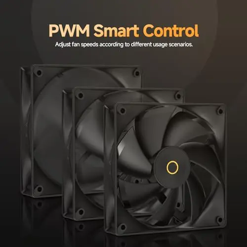 Ventilador de PC Ocypus Delta F12, 120mm con 2000RPM y Control PWM - 3 Piezas - imagen 4