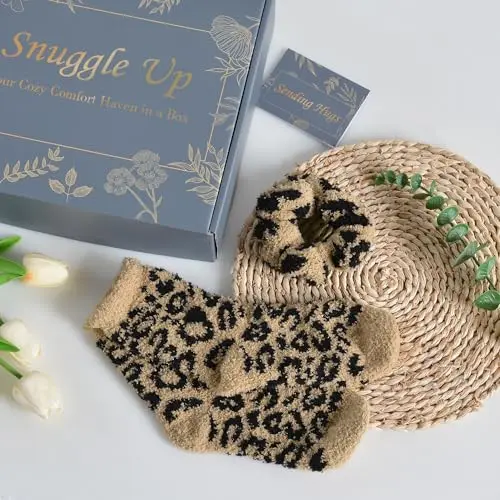 Cesta de Regalo JOOJA para Mujeres: Bienestar y Cuidado con Estilo Animal Print - imagen 5