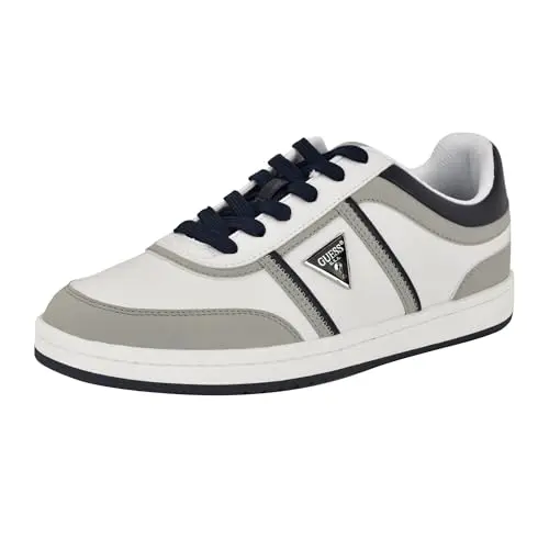 Zapatillas Guess Lasen para Hombre, Gris/Blanco con Comodidad y Estilo Moderno