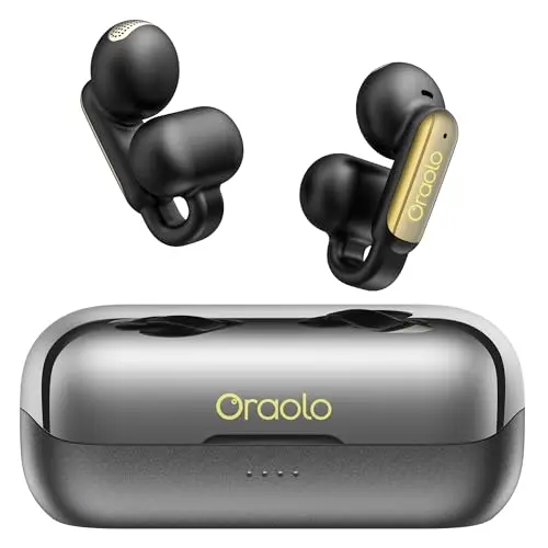 Oraolo Bluetooth Earbuds: Sonido Hi-Fi, Carga USB-C, Bluetooth 6.0 y Cancelación de Ruido ENC