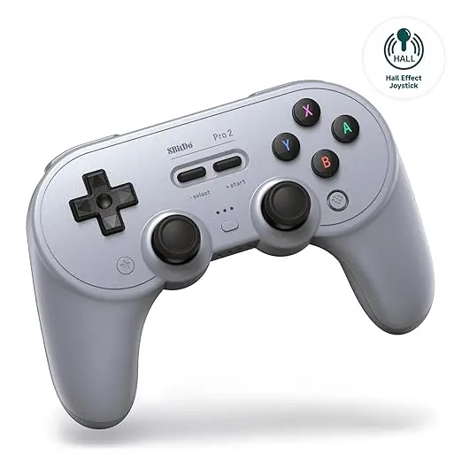 Mando Bluetooth 8BitDo Pro 2 para Switch/Switch 2
