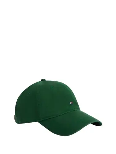 Gorra Tommy Hilfiger para Hombre, 100% Algodón y Ajustable, Estilo Clásico en Verde