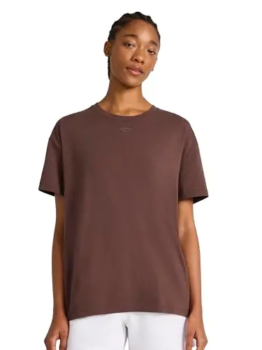 Camiseta Reebok Oversized para Mujer: comodidad ligera y logo en el pecho, talla grande