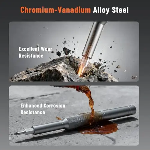 KATERK Juego de Destornilladores de Precisión 80-en-1 con Magnetizador/Demagnetizador - imagen 2