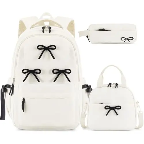 Similove 3PCS Mochila con Estuche y Lonchera para Niñas