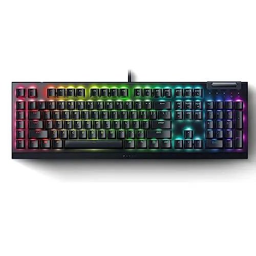 Razer BlackWidow V4 X: Teclado Mecánico Gaming con Switches Amarillos y Iluminación Chroma RGB