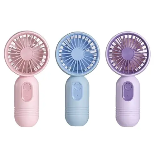 Ventilador Portátil VanSmaGo F33: Mini Fan USB Recargable, 3 Velocidades y Diseño Compacto