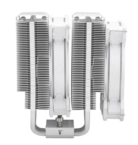 Cooler Master Hyper 622 Halo White: Refrigeración Dual Tower con ARGB y Ventiladores PWM - imagen 5