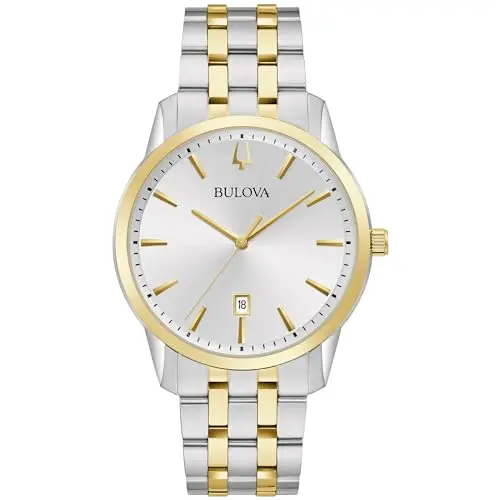 Reloj Bulova Classic Sutton: Diseño Vintage, 40mm, Acero, Resistente al Agua 30M