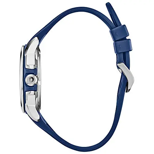 Reloj Citizen Eco-Drive para Hombre: Acero Inoxidable, Correa de Poliuretano Azul, Resistente al Agua 100 m - imagen 2