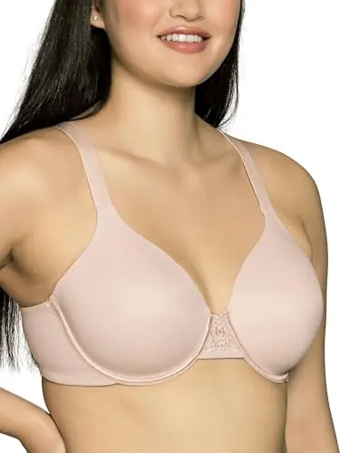 Sostén reductor con aro y espalda completa, Vanity Fair 76380