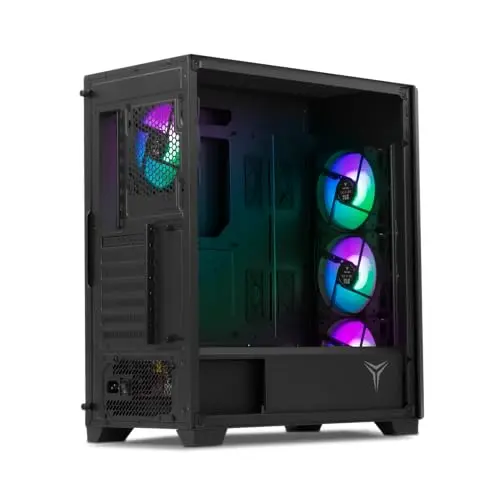 Caja de PC Gaming YEYIAN Phoenix ATX - Ventilación Dinámica con 9 Ventiladores ARGB - imagen 4