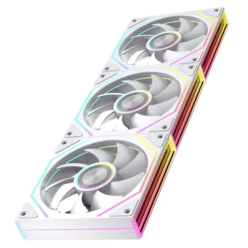 Ventiladores ARGB Jungle Leopard Prism4RS Ultra 120mm (Blanco) - 3 Pack