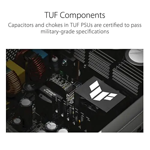 Fuente de Poder ASUS TUF Gaming 850W Gold - Eficiencia 80+ Gold y Compatibilidad ATX 3.0 - imagen 5
