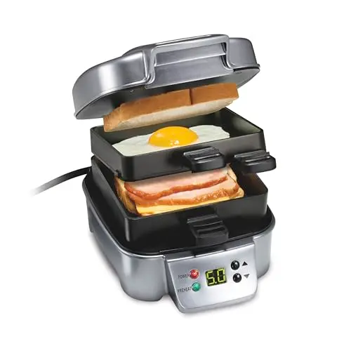 Hamilton Beach Sandwich Stacker: ¡Sándwiches listos en 5 minutos!