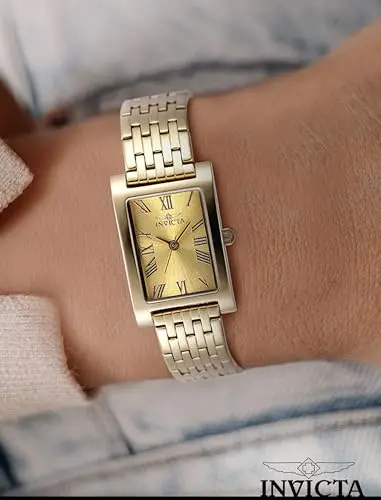 Reloj Invicta Angel Lady 19.50mm Acero Inoxidable Dorado con Esfera Dorada - imagen 3