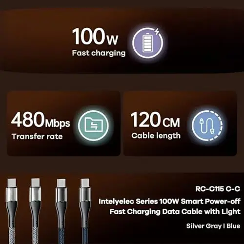 Cable USB C a USB C AltaMoment 100W - Carga Rápida para iPhone 16, MacBook y Más - 6.6FT - imagen 3