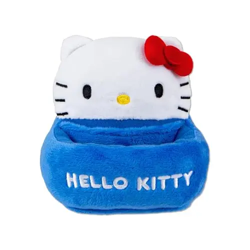 Soporte de Teléfono Plush Hello Kitty - Diseño Kawaii para Escritorio