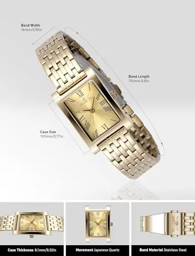 Reloj Invicta Angel Lady 19.50mm Acero Inoxidable Dorado con Esfera Dorada - imagen 4