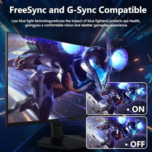 Monitor Gaming Sealan 27" QHD 2560x1440, 180Hz, 1ms, Altura Ajustable, FreeSync, HDR10 - imagen 3