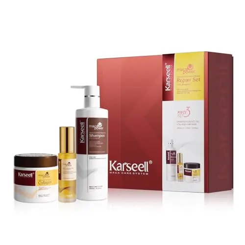 Karseell Set de Tratamiento Capilar con Colágeno para Reparación Profunda