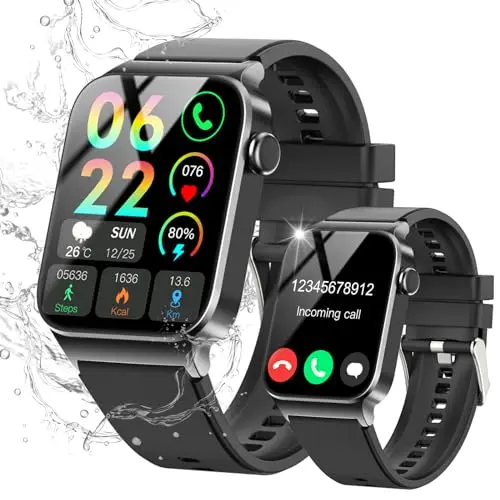 Reloj Inteligente STECEi con Pantalla HD de 1.85", Monitoreo de Salud, 110+ Modos Deportivos, IP68