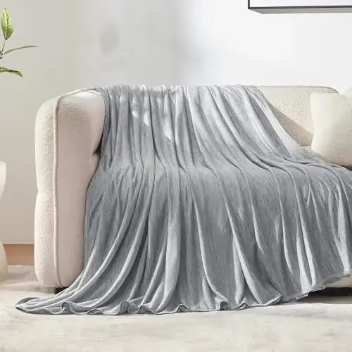 Manta Refrescante SLEEP ZONE Nanotex, Ligera y Transpirable para Dormir Fresco en Verano (50''x70'')
