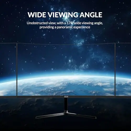 Monitor Curvo ZZA 24" para Gaming, 100Hz, Full HD 1920x1080, FreeSync Premium - imagen 3