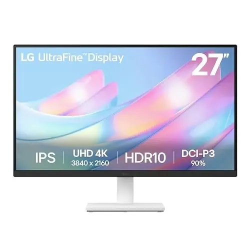 Monitor LG 27US500-W 27" 4K UHD HDR10 IPS Sin Bordes