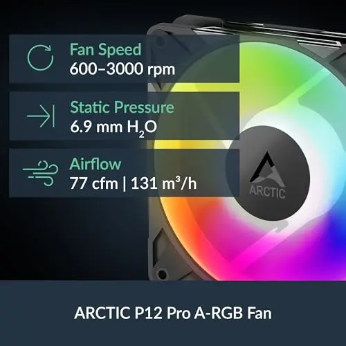ARCTIC Liquid Freezer III Pro 360 A-RGB - Enfriador AIO de agua para CPU, 3 ventiladores 120 mm - imagen 3
