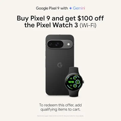 Google Pixel Watch 3 (41mm) - Reloj Inteligente Android con Fitbit, Seguimiento de Ritmo Cardíaco y 24h Batería - imagen 2