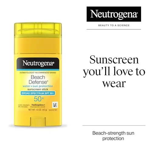 Protección Solar Neutrogena Beach Defense Stick SPF 50, Resistente al Agua y de Fácil Aplicación - imagen 2