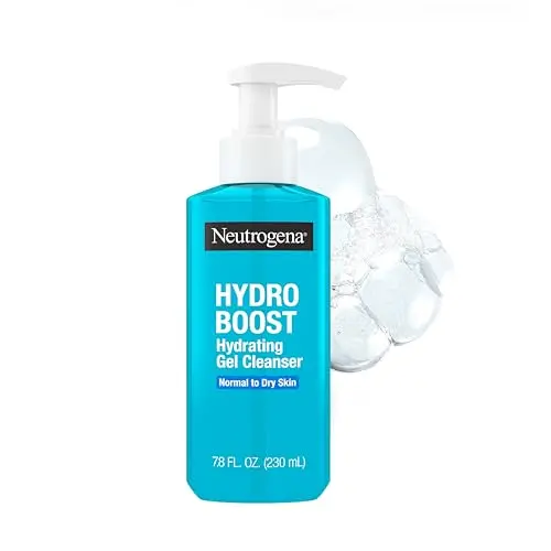 Neutrogena Hydro Boost: Gel Limpiador Hidratante 7.8 fl. oz. para cara y maquillaje