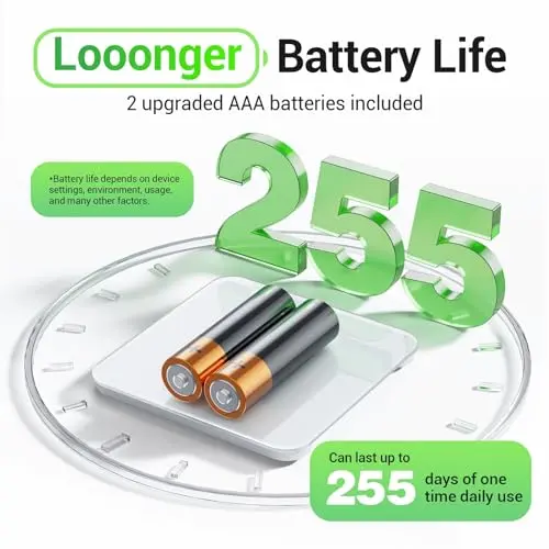 Báscula Ovutek Digital: Precisión Profesional, Pantalla LED, 400 lb, Diseño Compacto y Vidrio Templado - imagen 3