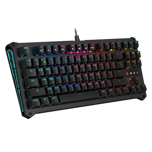 Teclado Gaming Bloody B930 TKL: Sensores Ópticos, Diseño Compacto y Retroiluminación RGB