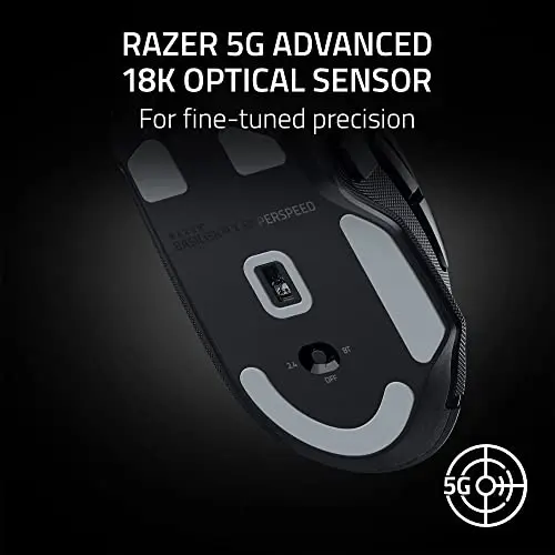 Razer Basilisk V3 X: Mouse Gaming Inalámbrico Personalizable con Sensor Óptico Avanzado 18K y 285h Batería - imagen 5