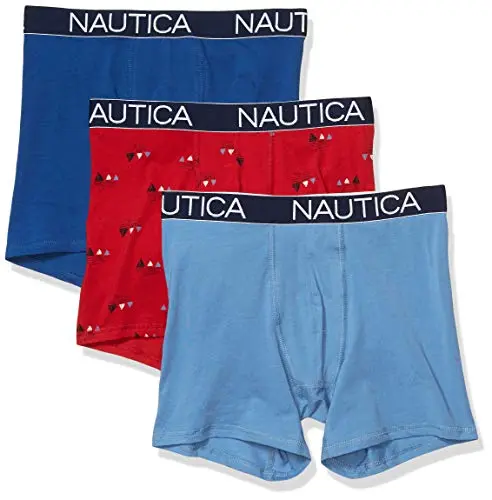 Camisetas de boxeador Nautica para hombre: Paquete de 3, comodidad y soporte inigualables