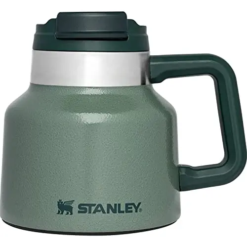 STANLEY Taza Admiral de 20 oz | Aislamiento Doble | Base Antideslizante | Acero Inoxidable