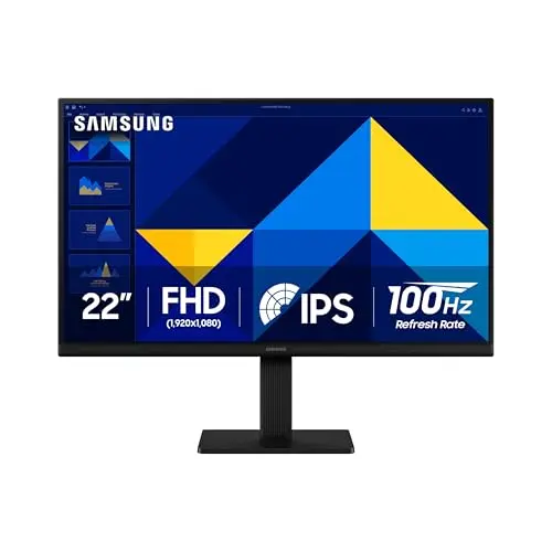 Monitor Samsung 22" (S30GD) IPS con refresco de 100Hz y diseño moderno