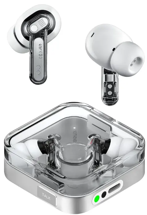 Nothing Ear (3) Auriculares inalámbricos Super Mic 45dB con cancelación activa