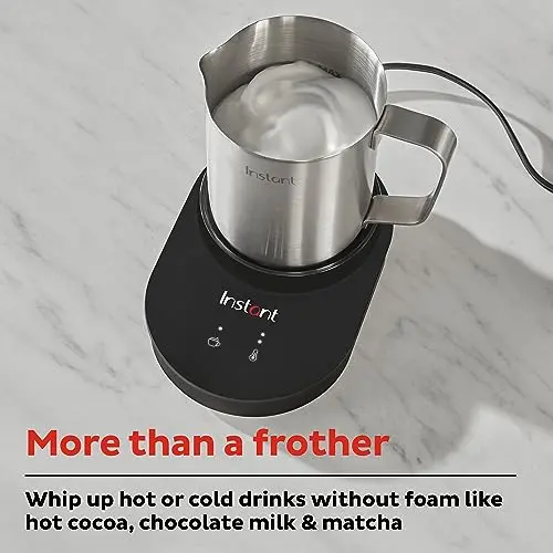 Instant Pot MagicFroth 9-en-1: Espumador y Calentador de Leche de Acero Inoxidable - imagen 3